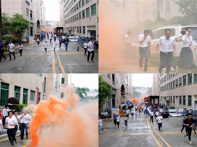 红门公司消防实战演练模拟逃生.jpg
